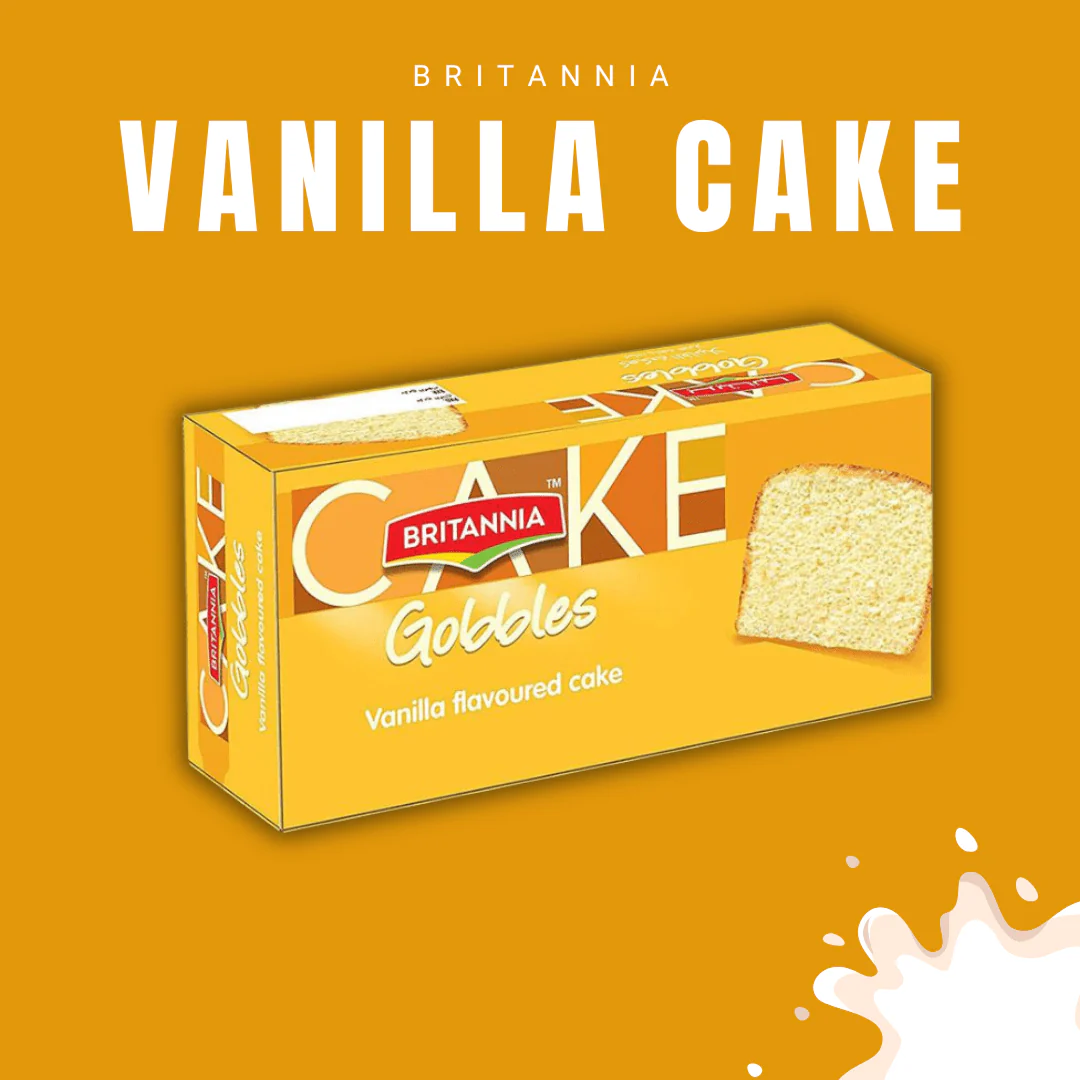 Britannia Cake Vanilla Flavour | 275g | Tangy Shop