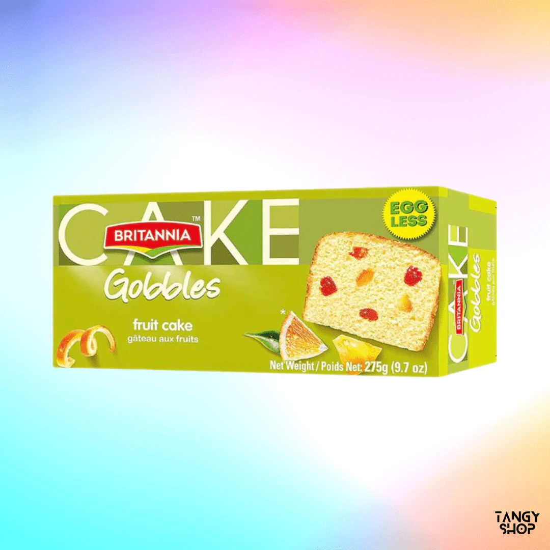 Britannia Fruit Cake Eggless | 275g | Tangy Shop