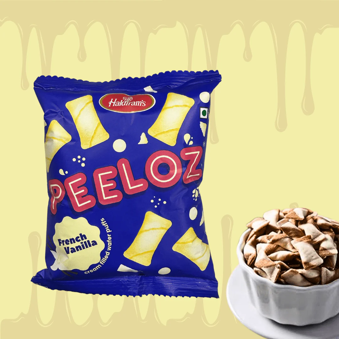 Haldiram Peeloz Vannila Flavour | 33g | Imported From India | Tangy Shop