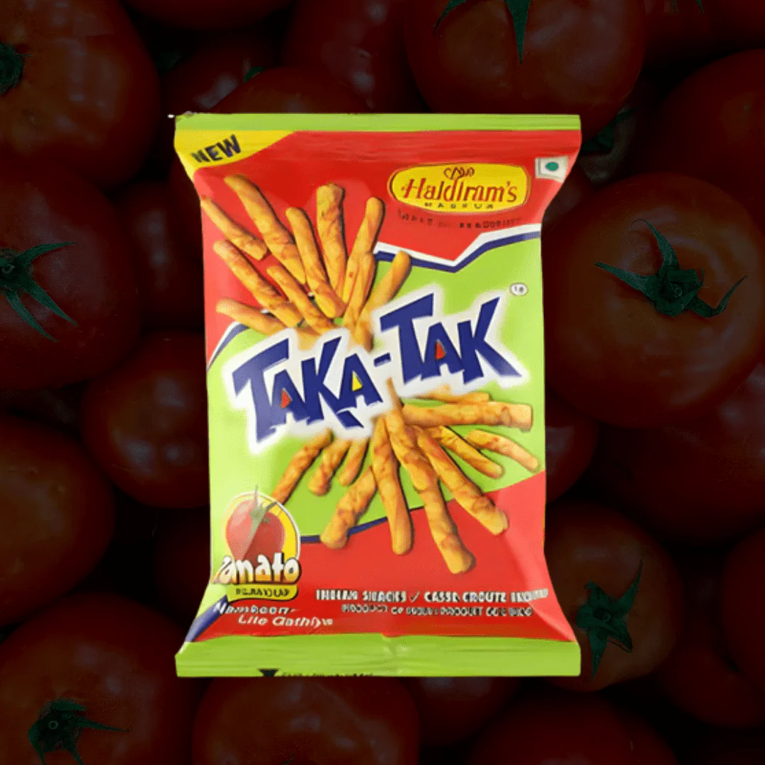Haldiram Taka Tak Tomato Flavour | 115g pack | Tangy Shop