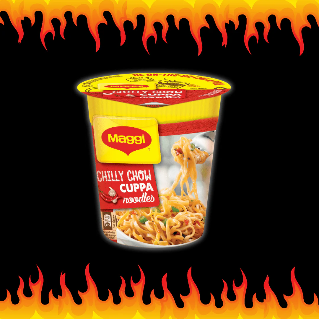 Maggi Chilly Chow Cuppa Noodles | 70g | Tangy Shop