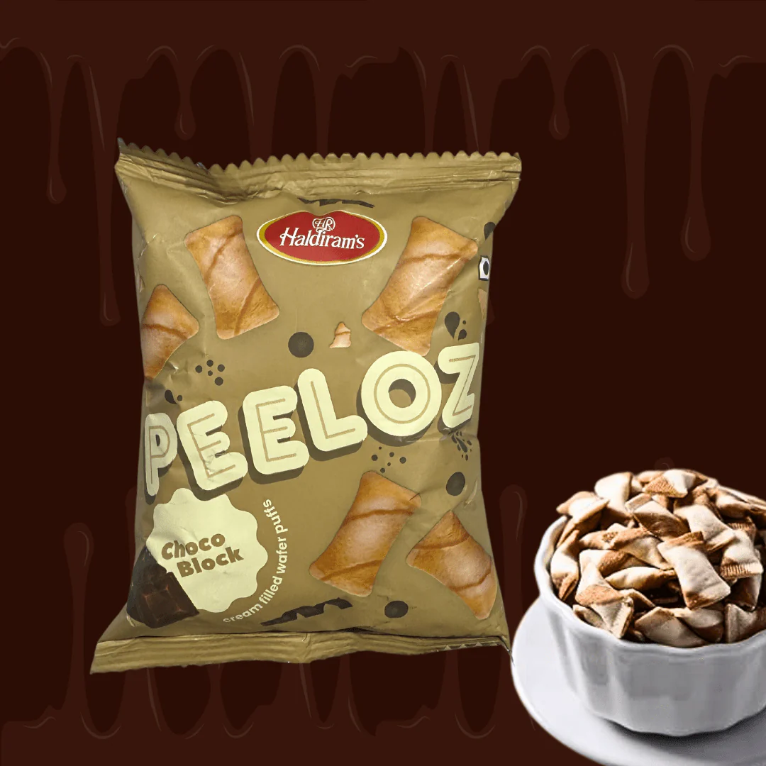 Haldiram Peeloz Chocolate Flavour | 33g | Imported From India | Tangy Shop